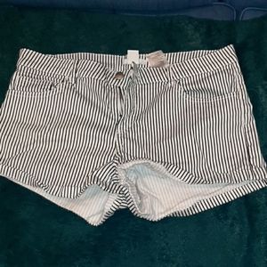 Short Striped HOT Pants